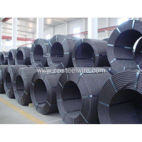 Low relaxation prestressed concrete strand